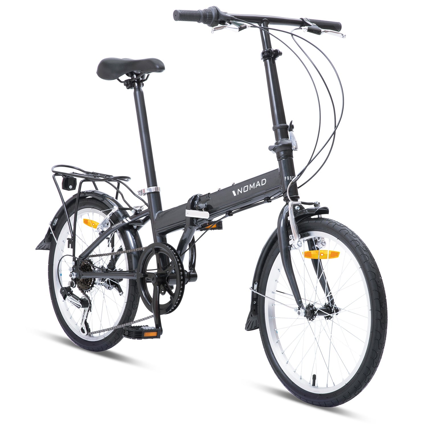 NNEDSZ Progear Bikes Nomad Folding Bike 20" in Grey-0