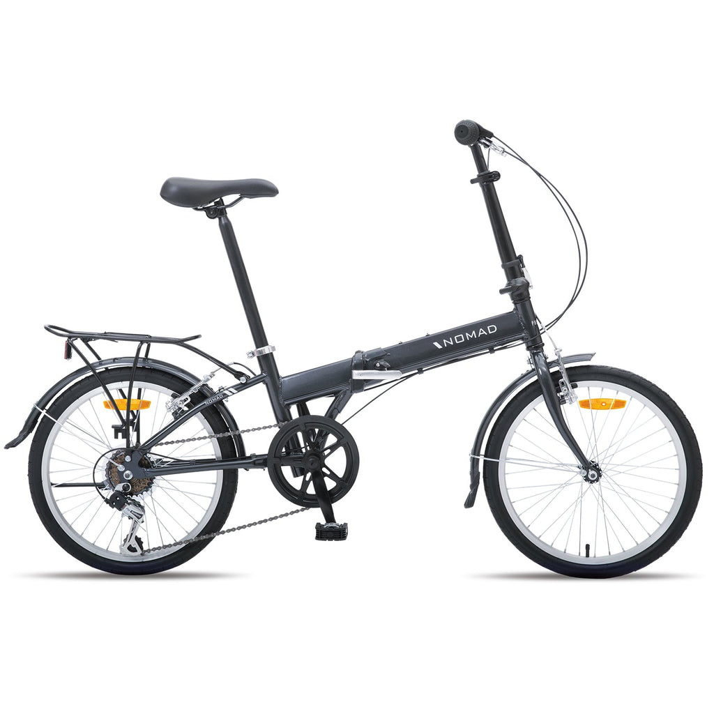 NNEDSZ Progear Bikes Nomad Folding Bike 20" in Grey-1